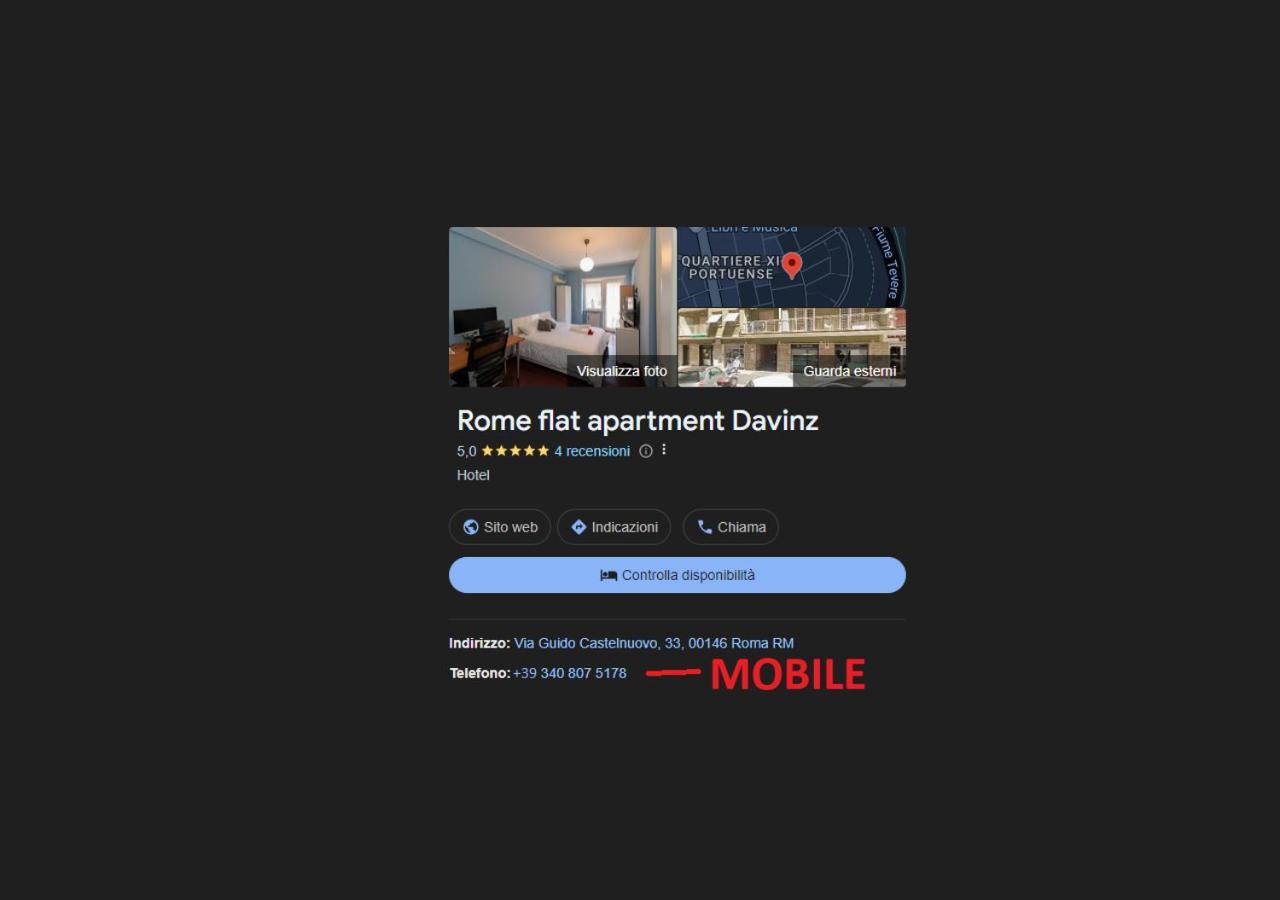 Rome Flat Apartment Davinz Roma Exterior foto